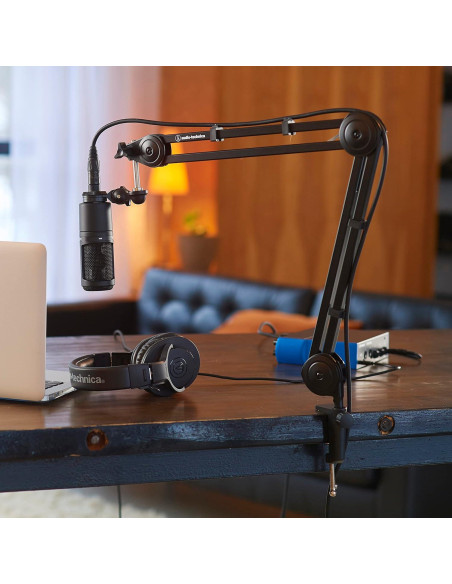 Brazo de Micrófono Ajustable Audio-Technica AT8700 + Micrófono USB AT2020X