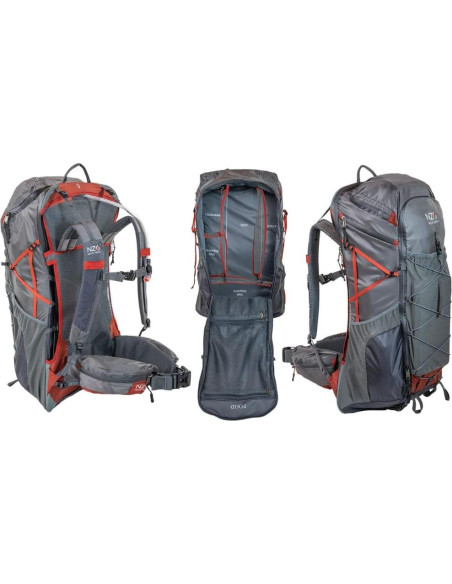 Mochila de Senderismo Near Zero The Dean 50L Ultraligera 1.36kg Mochila de Senderismo Near Zero The Dean 50L Ultraligera 1.36kg