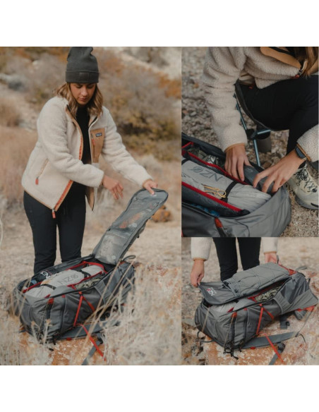 Mochila de Senderismo Near Zero The Dean 50L Ultraligera 1.36kg Mochila de Senderismo Near Zero The Dean 50L Ultraligera 1.36kg