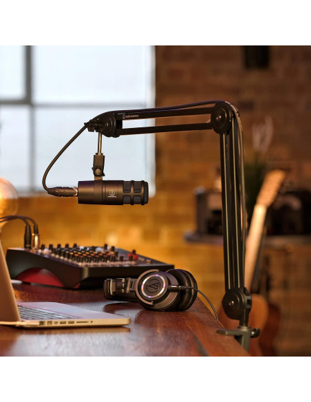 Brazo de Micrófono Ajustable Audio-Technica AT8700 + Micrófono USB AT2020X