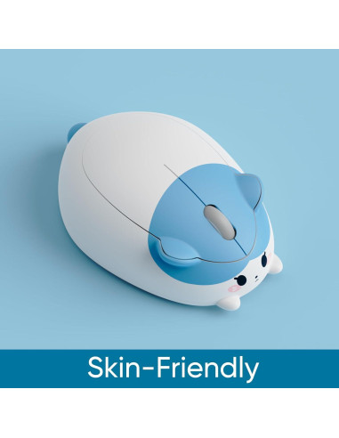 Ratón Inalámbrico para Juegos Akko Gato Azul y Blanco 2.4GHz