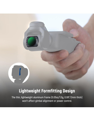 Filtro ND Variable Magnético NEEWER para DJI Osmo Pocket 3