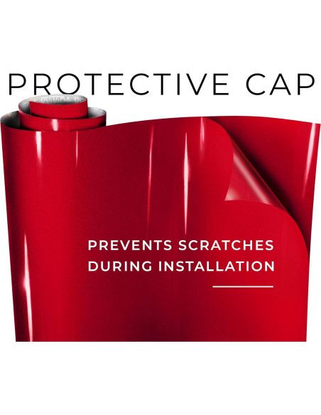 Vinilo para Envoltura de Auto VViViD Ultra Gloss Rojo 0.3m x 1.5m