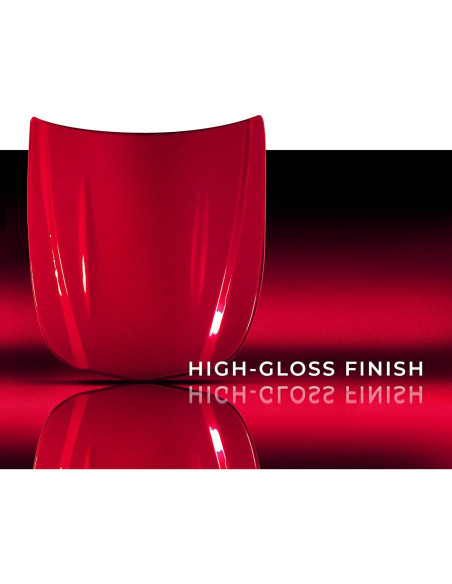 Vinilo para Envoltura de Auto VViViD Ultra Gloss Rojo 0.3m x 1.5m