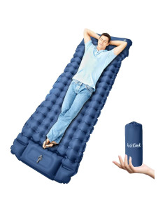 Colchón Inflable WeRock 200x68.6cm con Almohada y Bomba