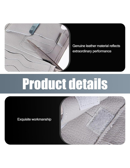 Estuche Organizador de Visera para CD icykale Negro 1 PC