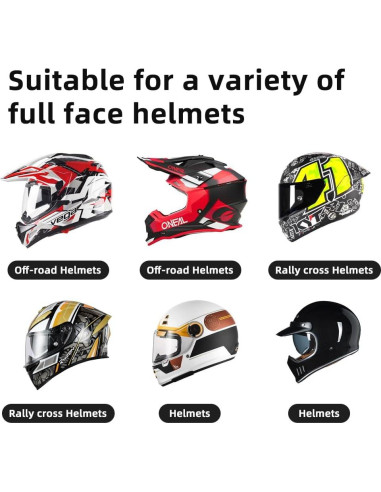 Soporte de casco SUREWO para GoPro y DJI, antideslizante