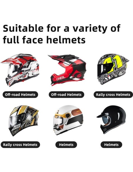 Soporte de casco SUREWO para GoPro y DJI, antideslizante Soporte de casco SUREWO para GoPro y DJI, antideslizante