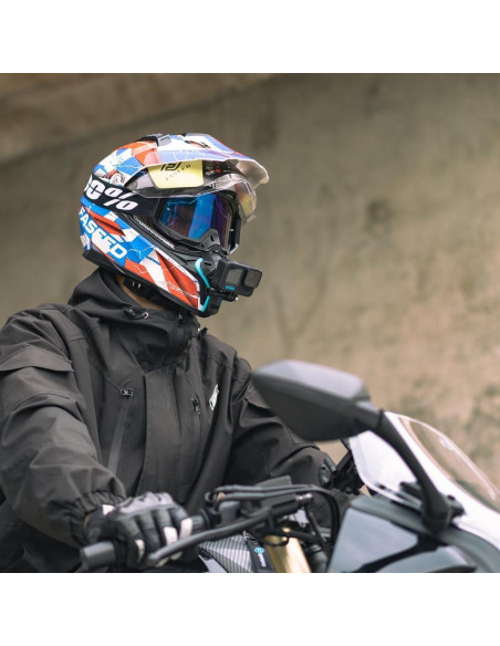 Soporte de casco SUREWO para GoPro y DJI, antideslizante Soporte de casco SUREWO para GoPro y DJI, antideslizante