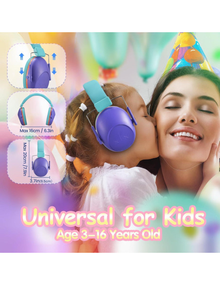 Auriculares Canceladores de Ruido Onhear para Niños 26dB
