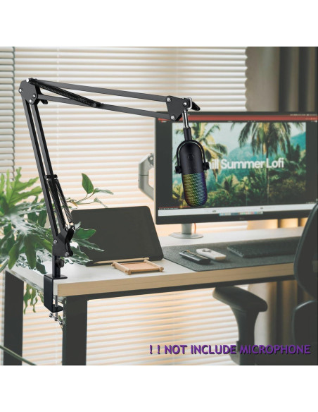 Brazo de Micrófono Ajustable Rigych para Razer Seiren Mini V2 V3