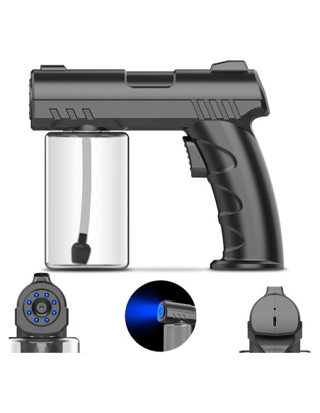 Atomizador Eléctrico de Mano Genérico K7 240g Luz Azul