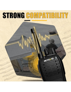 Walkie Talkies Retevis RB68 Recargables USB-C 2 Paquete 2