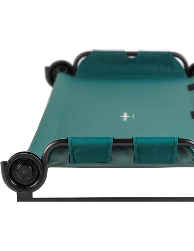 Cama Individual Portátil Disc-O-Bed Grande Verde 15.5 kg