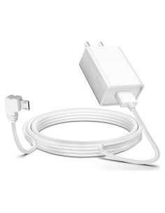 Adaptador de Corriente 4.0m WZHENB para Arlo Pro y Wyze Cam