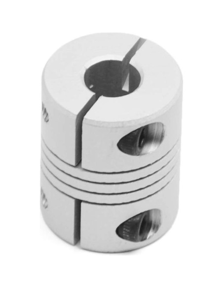 Acoplamiento de Eje Flexible 5-8mm Aluminio 25x20mm 2PCS