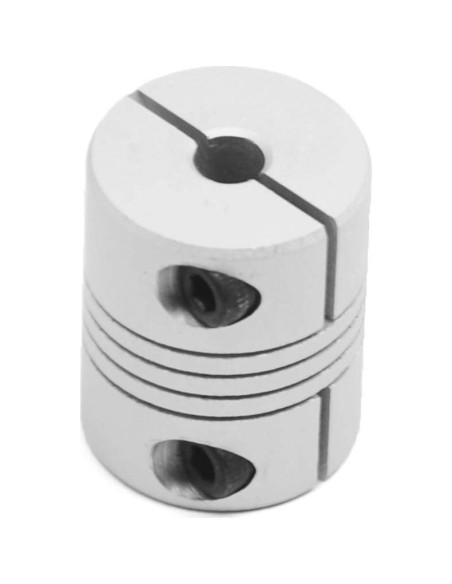 Acoplamiento de Eje Flexible 5-8mm Aluminio 25x20mm 2PCS