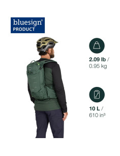 Mochila de Ciclismo Osprey Raptor 10L con Reservorio 2.5L Negro 2