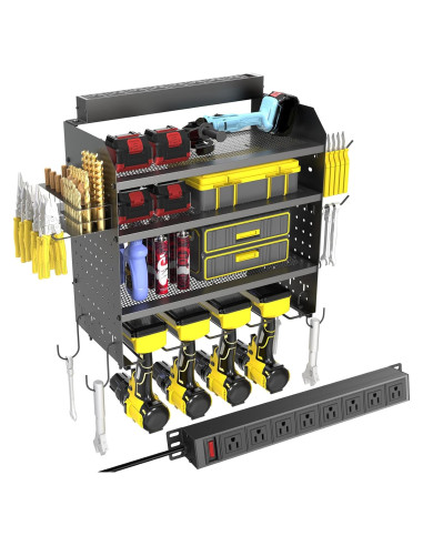Soporte de Taladro Montado en Pared OKKMAX 4 Capas 86kg