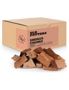 Trozos de Madera para Ahumar Old Potters Cereza 5.44 kg