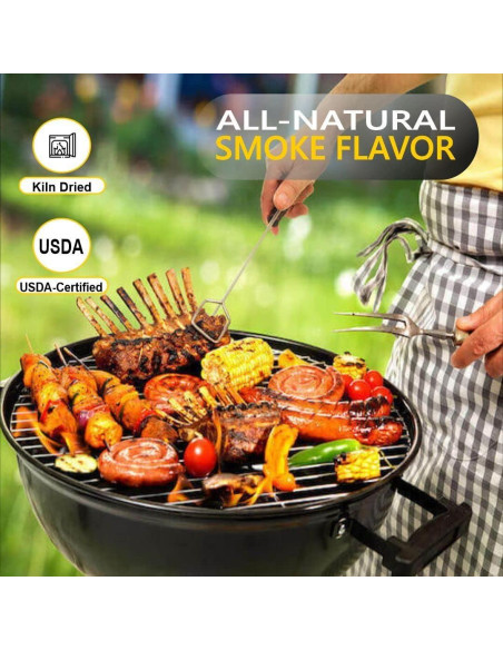 Trozos de Madera para Ahumar Old Potters Cereza 5.44 kg