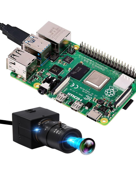 Cámara USB 4K IFWATER Lente Varifocal 2.8-12mm 2160P