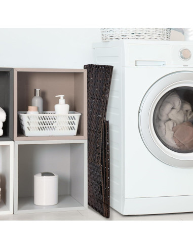 Cesta de Almacenamiento Honjourai 65L con Tapa y Forro Removible