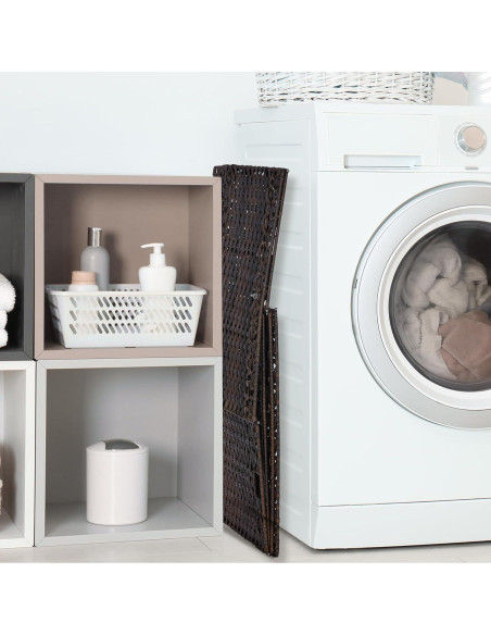 Cesta de Almacenamiento Honjourai 65L con Tapa y Forro Removible Cesta de Almacenamiento Honjourai 65L con Tapa y Forro Removible