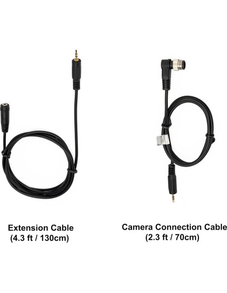 Cable de liberación de obturador Kiwifotos MC-30 para Nikon