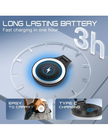 Anillo de Luz LED EJU para Selfie y Video - Negro