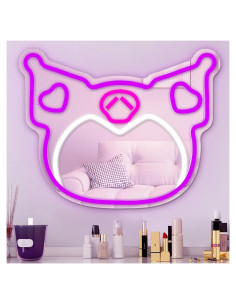 Espejo de Neón Regulable Anime Cheunyar 31.75x40.13 cm
