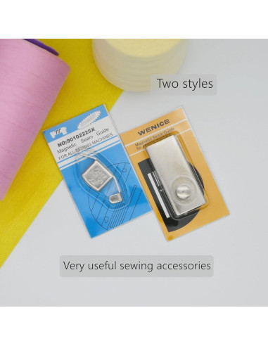 Guía de Costura Magnética WENICE 2 Pcs para Máquina de Coser