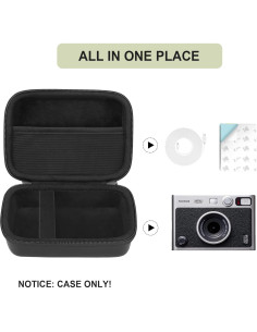 Funda Dura para Cámara Instantánea Fujifilm Instax Mini EVO Negra 2