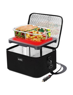 Horno Portátil Aotto 12V/24V Calentador de Comida para Auto