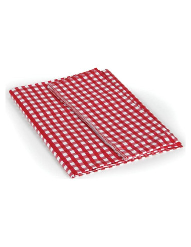 Mantel de Picnic Camco 51019 Rojo/Blanco 132x213 cm Impermeable