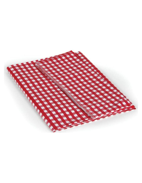Mantel de Picnic Camco 51019 Rojo/Blanco 132x213 cm Impermeable