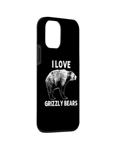 Funda iPhone 12 mini Oso Grizzly Protectora 19.7x12.1cm