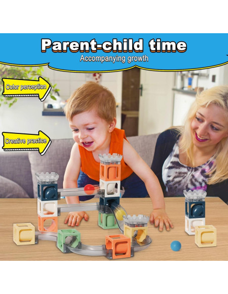 Juego de Canicas Magnéticas Keefun 41 Piezas STEM 3-8 Años