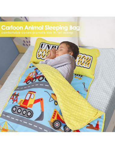 Saco de Dormir Extra Grande Decalsweet para Niños con Almohada