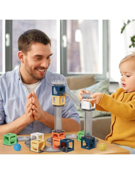 Juego de Canicas Magnéticas Keefun 41 Piezas STEM 3-8 Años