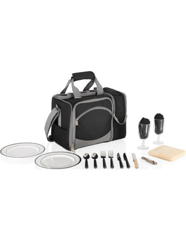 Cesta de Picnic Malibu Cooler PICNIC TIME para 2, Aislada