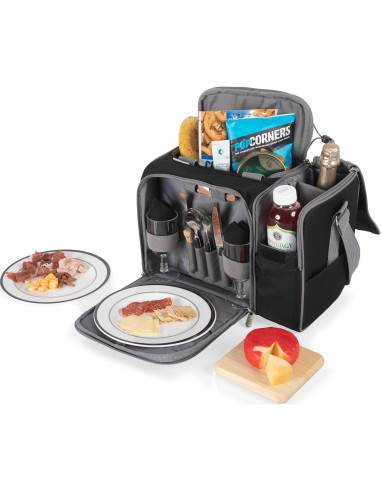 Cesta de Picnic Malibu Cooler PICNIC TIME para 2, Aislada