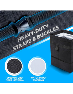 Bolsa de Basura para Auto EcoNour 21.8x23.5cm Impermeable 2