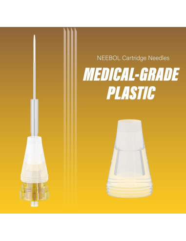 50 Agujas de Cartucho de Tatuaje Neebol Estándar RL Mixtas