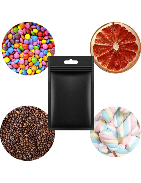 100 Bolsas de Almacenamiento Reutilizables Joyhey 8.5x13 cm