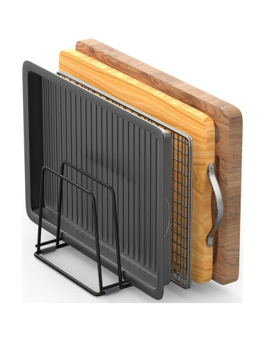 Organizador de Cocina LAEMYFYRE para Tablas de Cortar y Utensilios