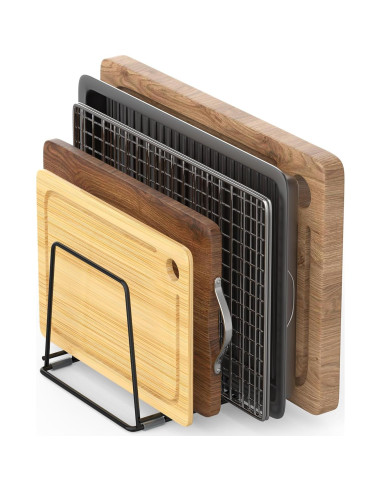 Organizador de Cocina LAEMYFYRE para Tablas de Cortar y Utensilios