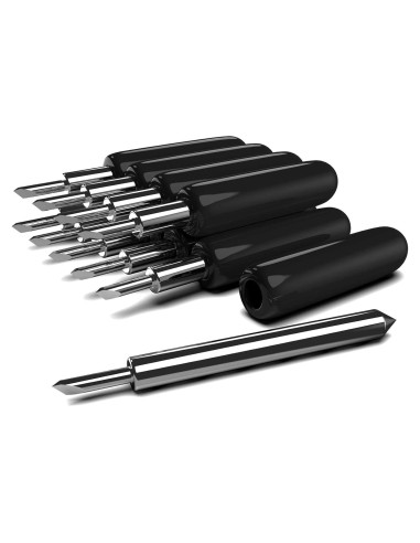 Cuchillas de Corte Hadwoer 10PCS Punta Fina para Maker y Explore