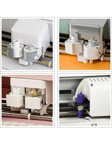 Cuchillas de Corte Hadwoer 10PCS Punta Fina para Maker y Explore