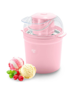 Fabricante de Helados Eléctrico GreenLife 1.5L Rosa